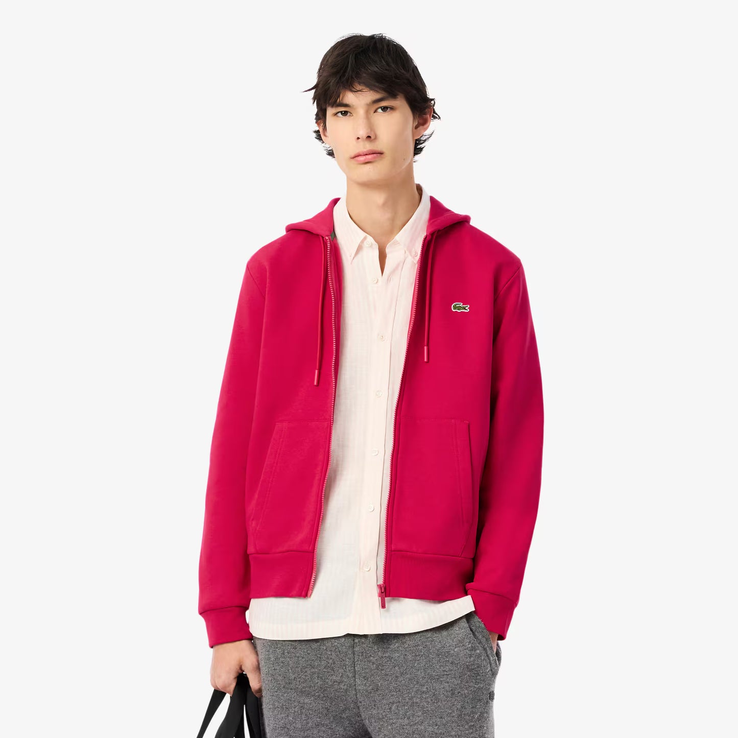 Zip-Up Fleece Hoodie