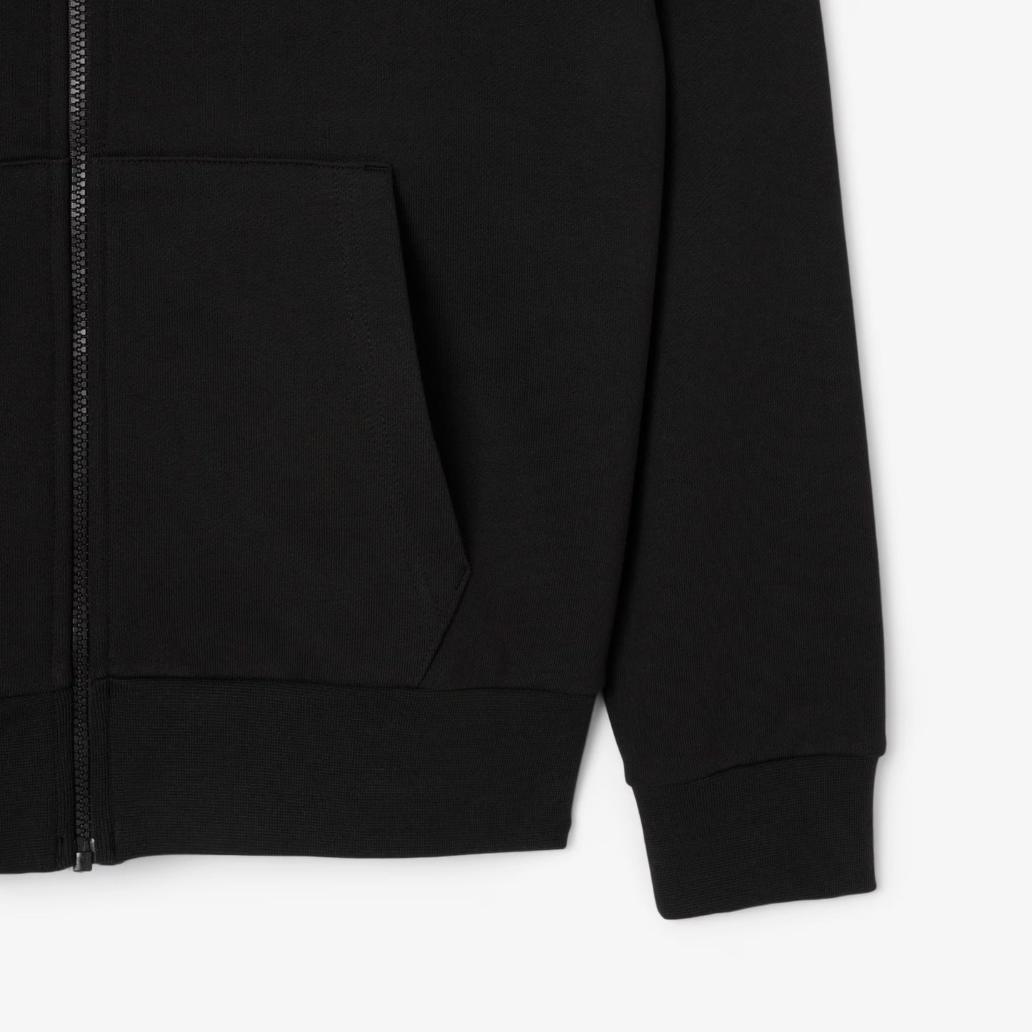 Kapuzenpullover mit Reißverschluss und Farbblock-Design