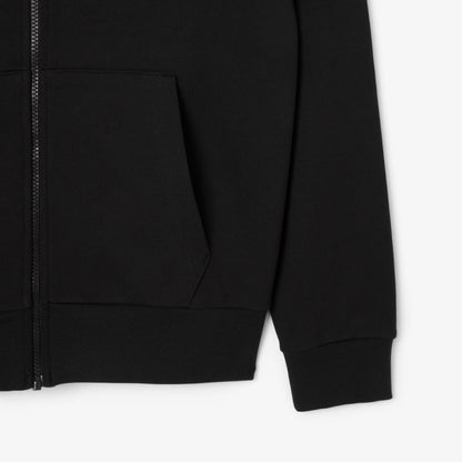 Kapuzenpullover mit Reißverschluss und Farbblock-Design