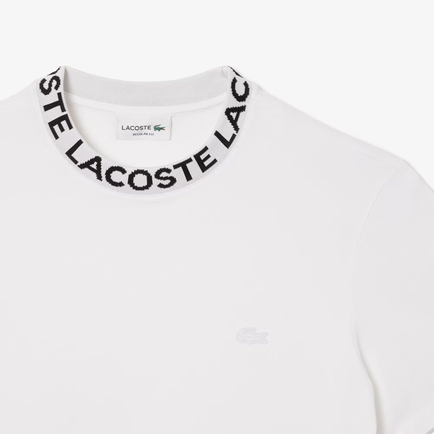 Jacquard Branded Pique T-shirt
