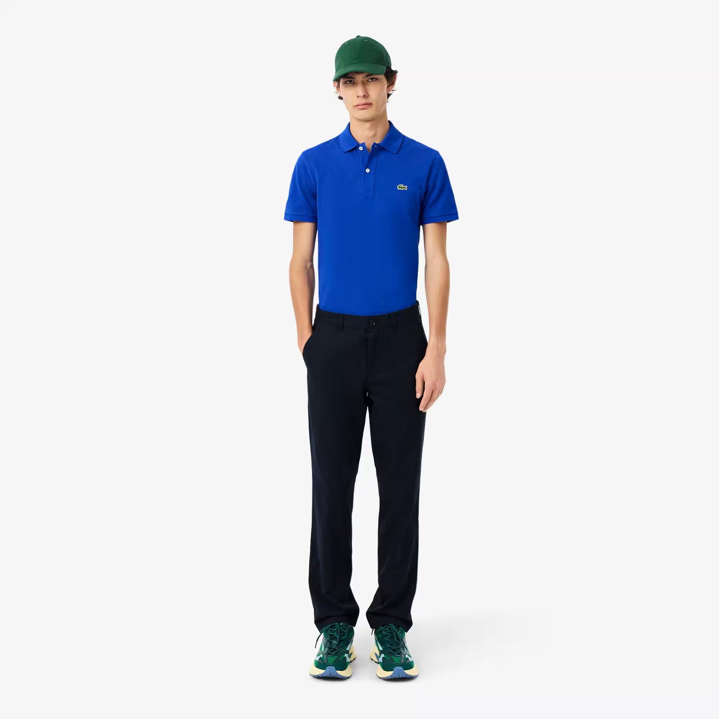 Pantalon Chino en Coton Coupe Droite
