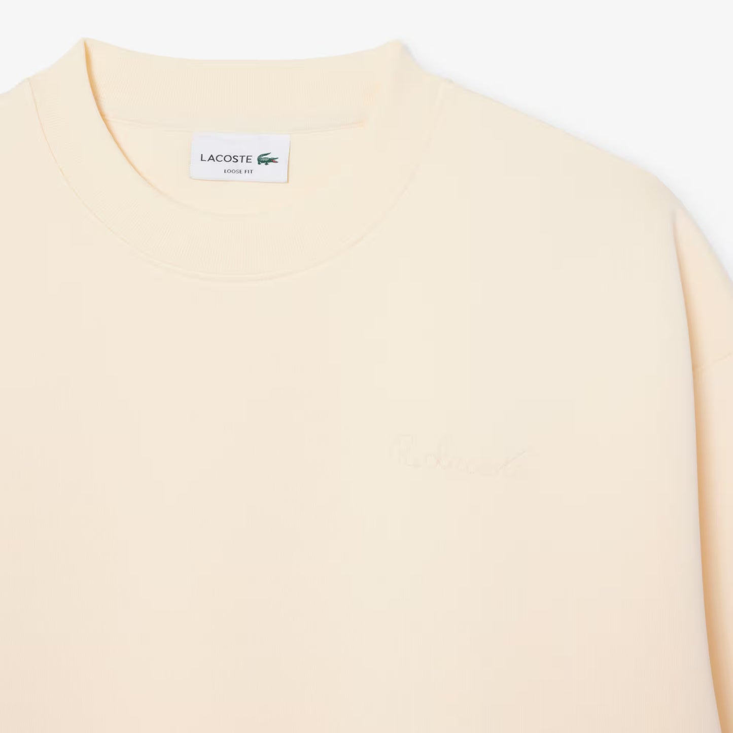 Weit geschnittenes besticktes Sweatshirt