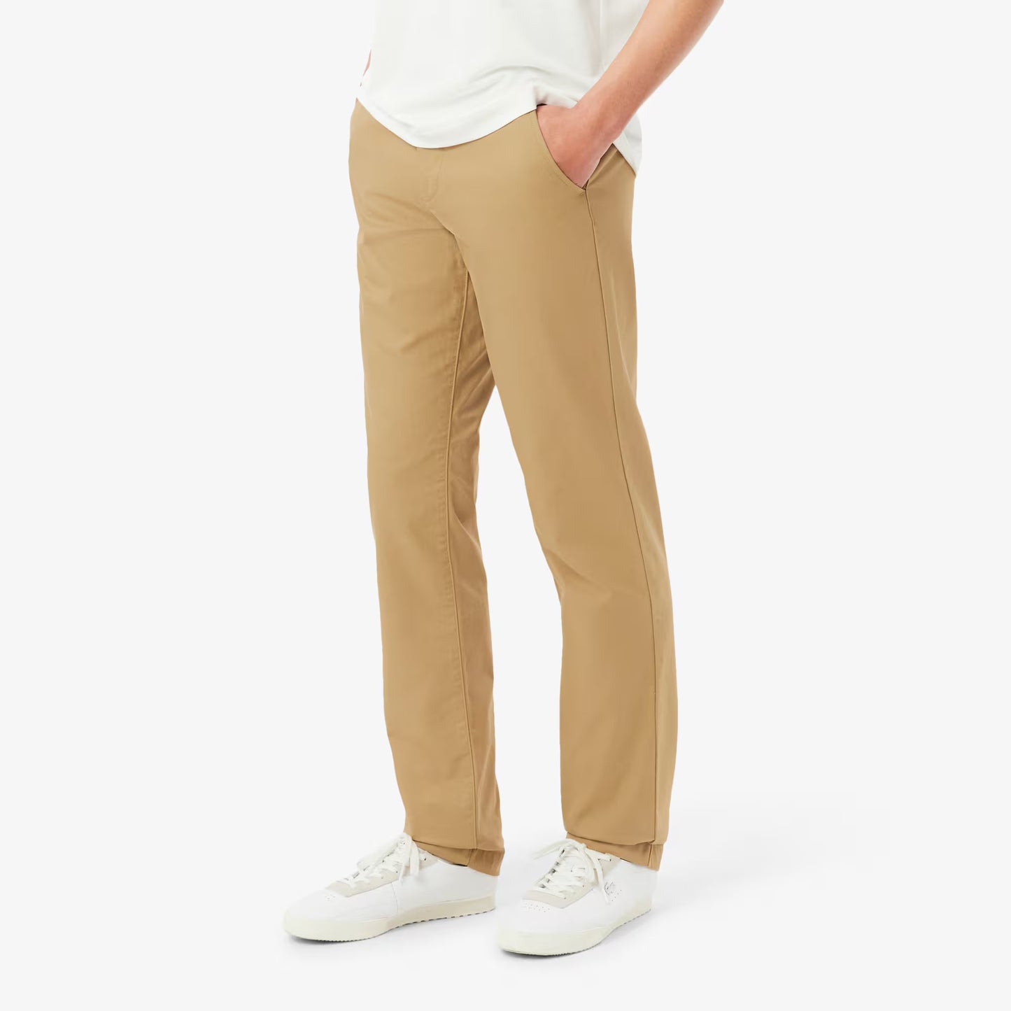 Pantalon Chino en Coton Coupe Droite