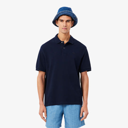 Loose Fit Heavy Pique Polo Shirt