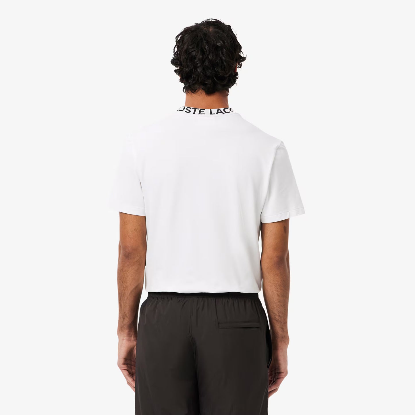 Jacquard Branded Pique T-shirt