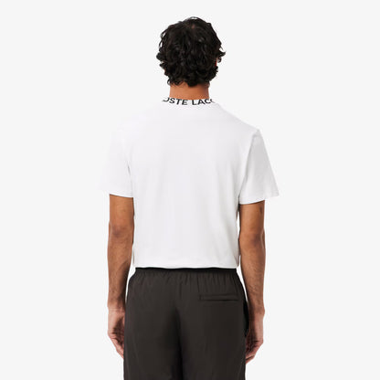 Jacquard Branded Pique T-shirt