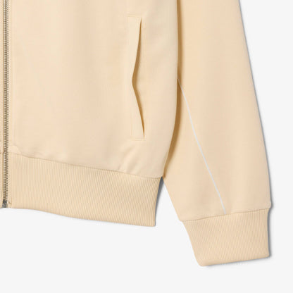 Trim Accent Zipped Sweatshirt