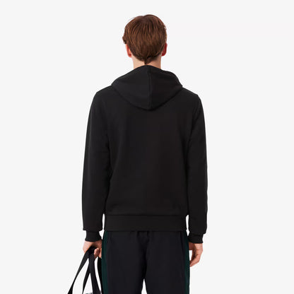 Kapuzenpullover mit Reißverschluss und Farbblock-Design