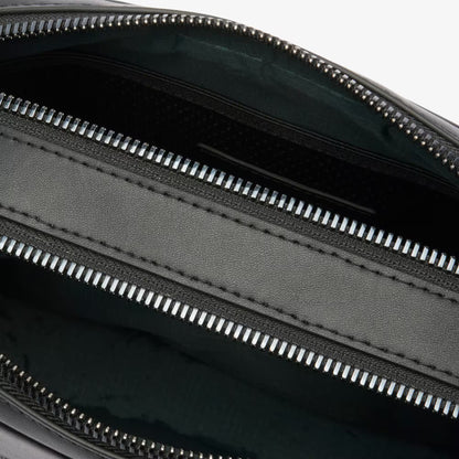 Monogram Leather Clutch
