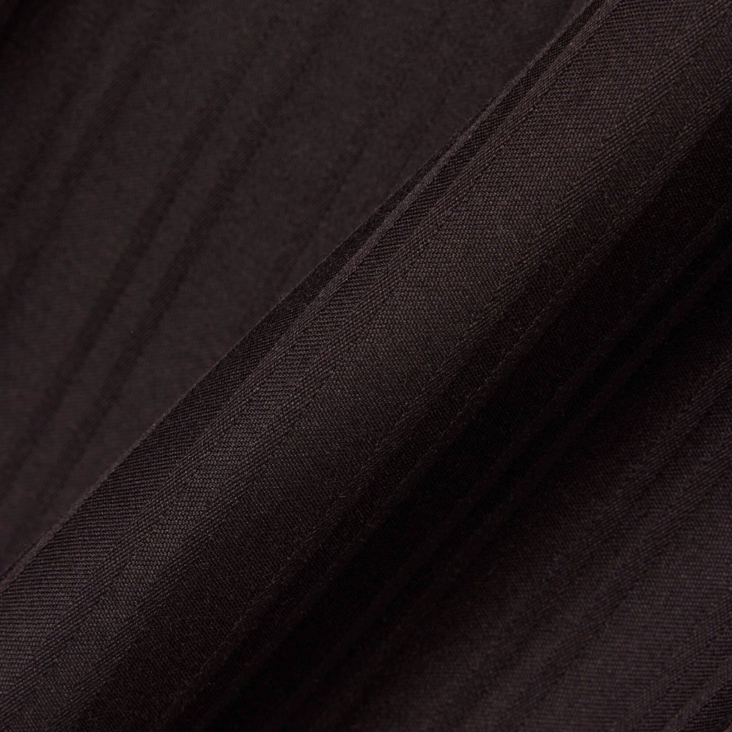 Pantalon de costume rayé en coton coupe droite
