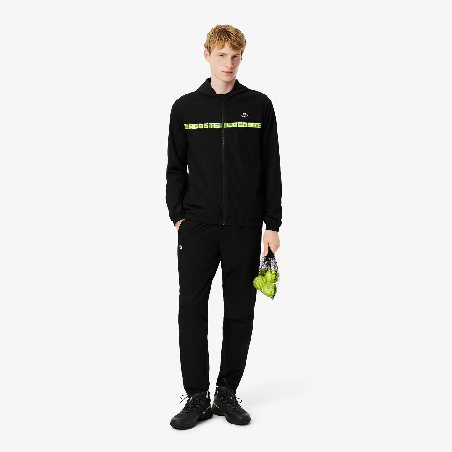 Logo Stripe Tennis Tracksuit