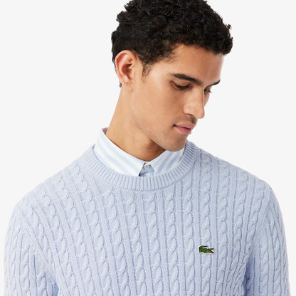 Cable Knit Cotton Sweater