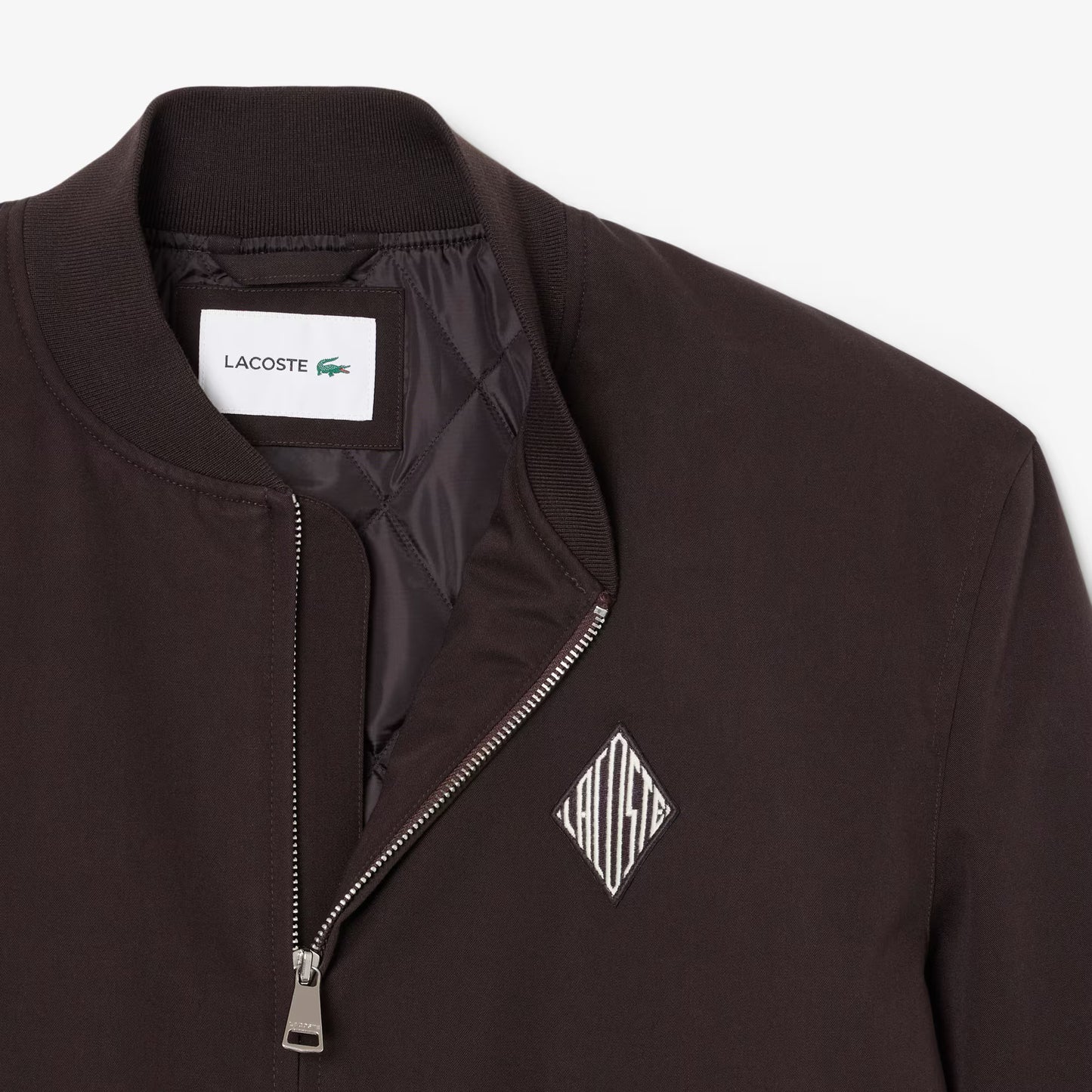 Retro Badge Water-Repellent Bomber Jacket