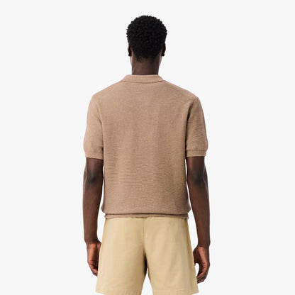 Classic Fit Knitted Polo Shirt