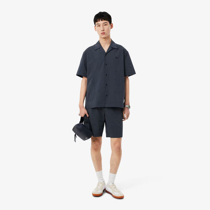 Relaxed Fit Seersucker-Hemd