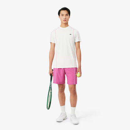 Short de sport en taffetas orné de diamants