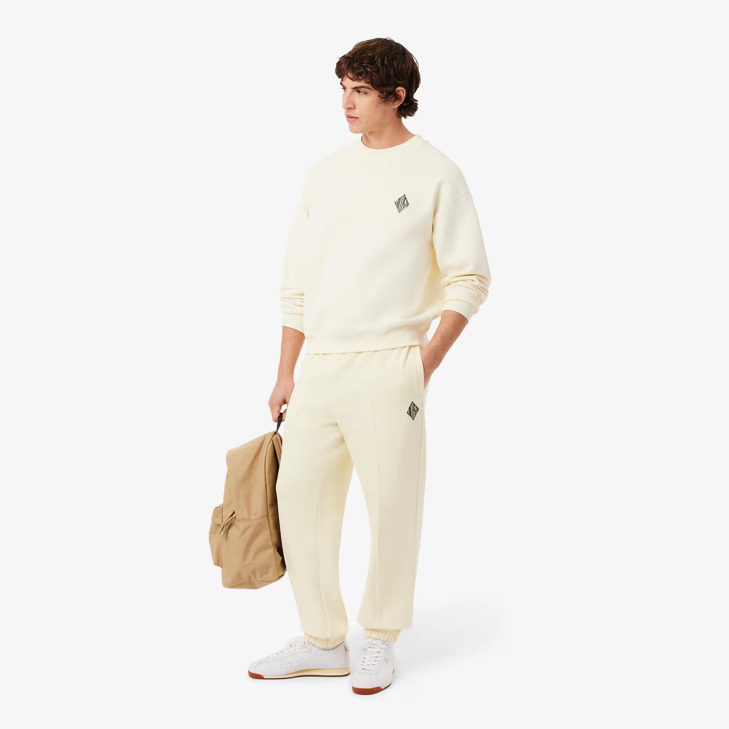 Baskets basses en cuir pour homme