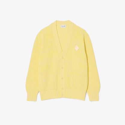 Gilet en coton côtelé coupe décontractée