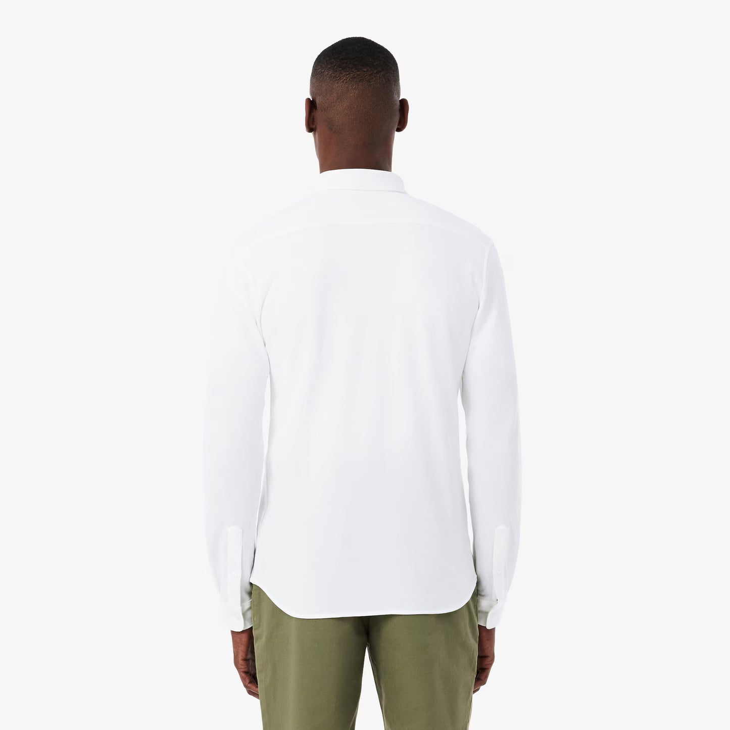 Slim Fit Cotton Pique Shirt