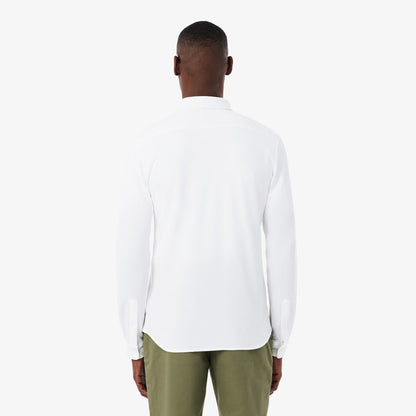 Slim Fit Cotton Pique Shirt