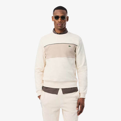 Colour-Block Fleece Sweatshirt