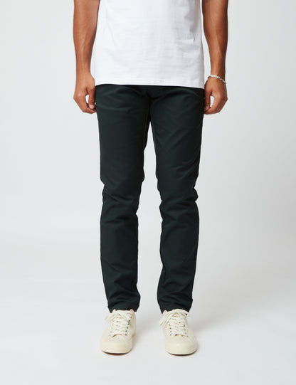 Pantalon Chino Sid (coupe slim) - Vert Cèdre Foncé