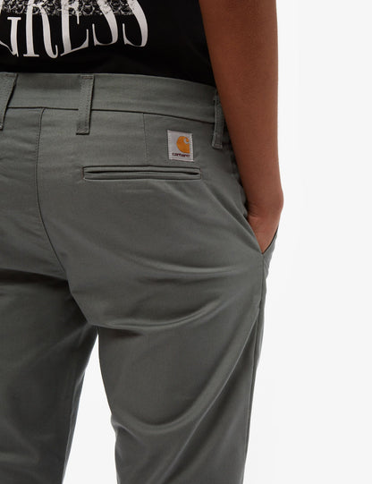 Pantalon Sid (Slim) - Vert Fumé