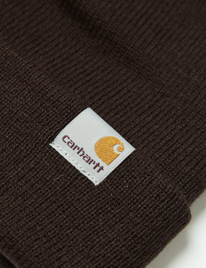 Stratus Low Beanie Mütze - Dunkles Umbrabraun