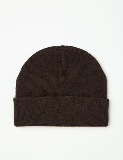 Stratus Low Beanie Mütze - Dunkles Umbrabraun