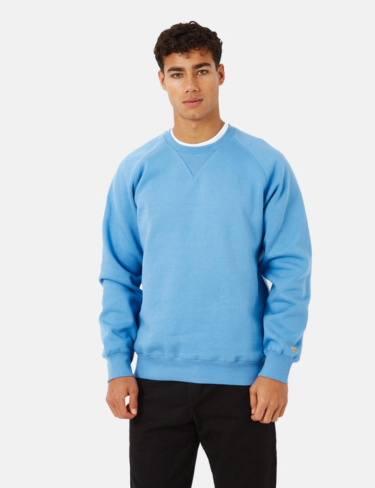 Sweat-shirt Chase - Bleu Piscine