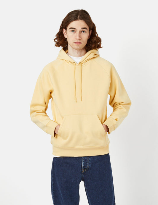 Sweat à capuche Chase - Jaune citron