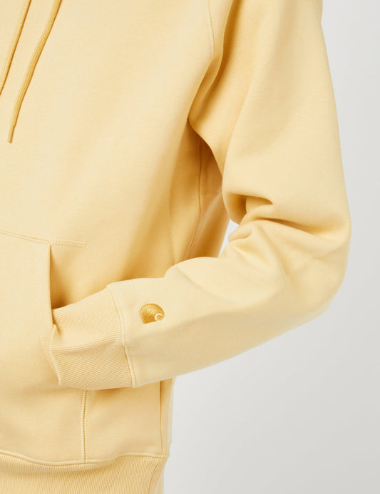Sweat à capuche Chase - Jaune citron