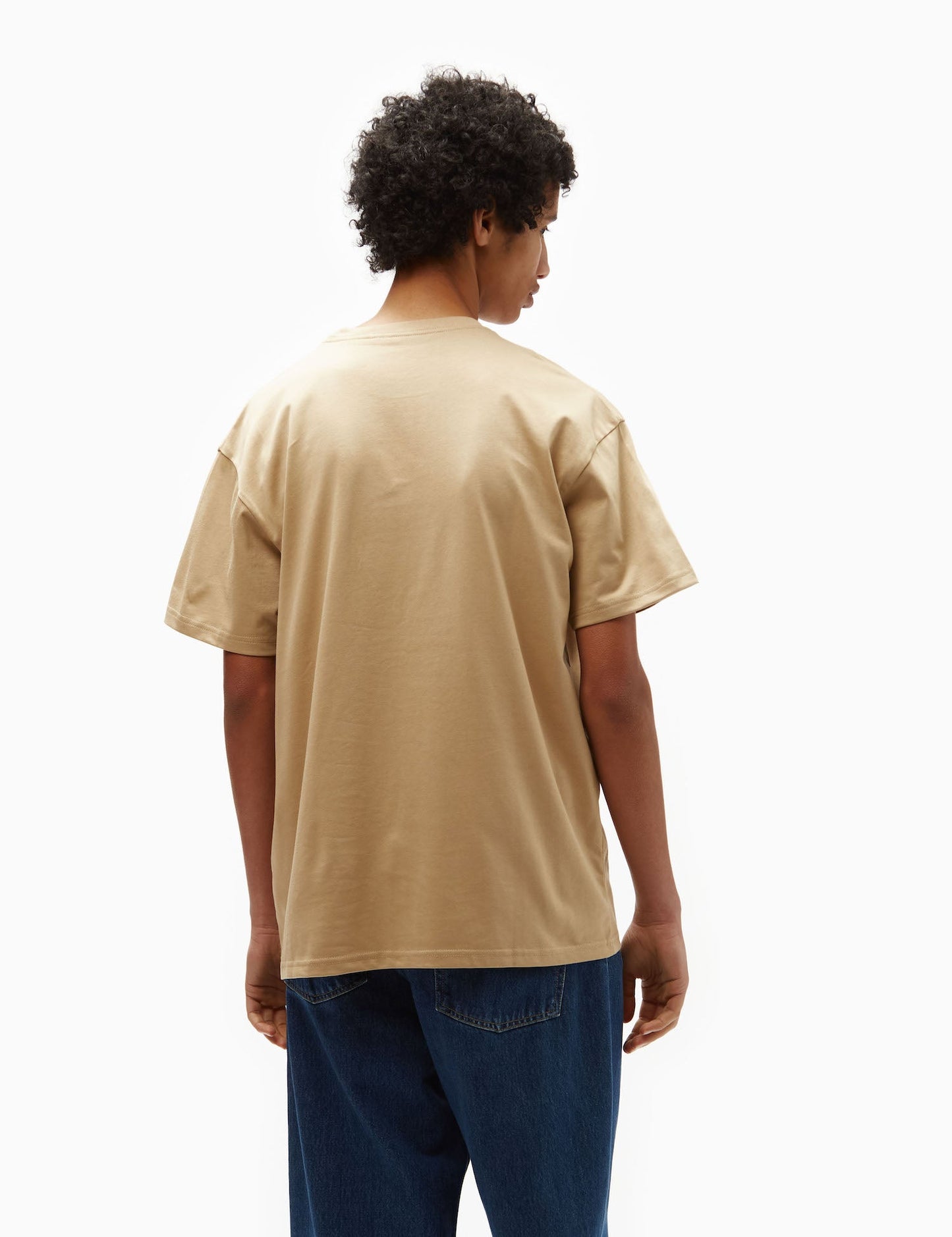 T-shirt Chase (ample) - Sable Kaki/Or