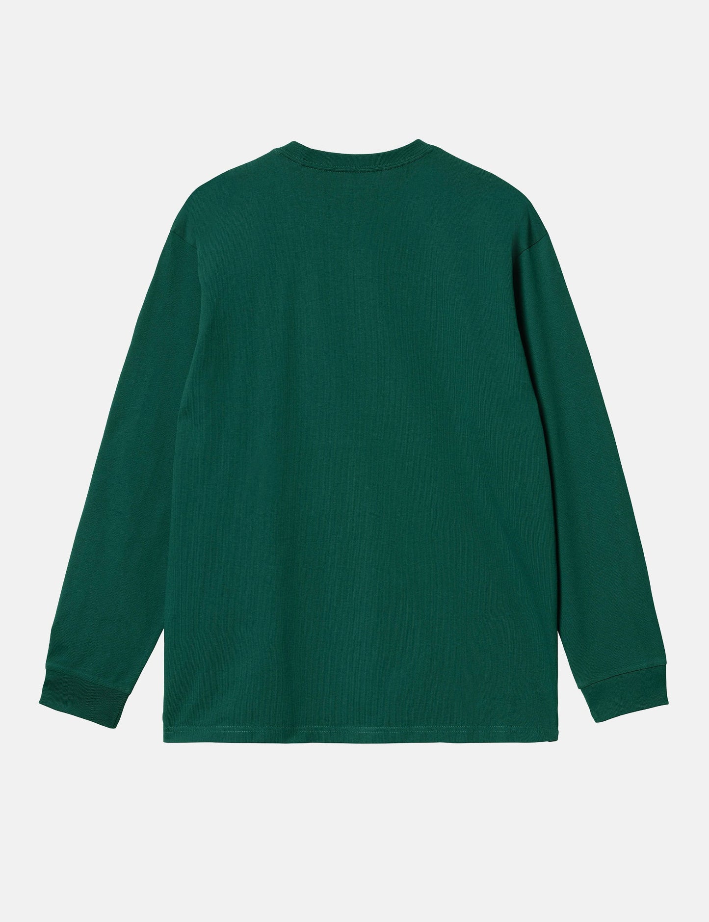 T-Shirt Manches Longues Chase (ample) - Vert Cerfeuil