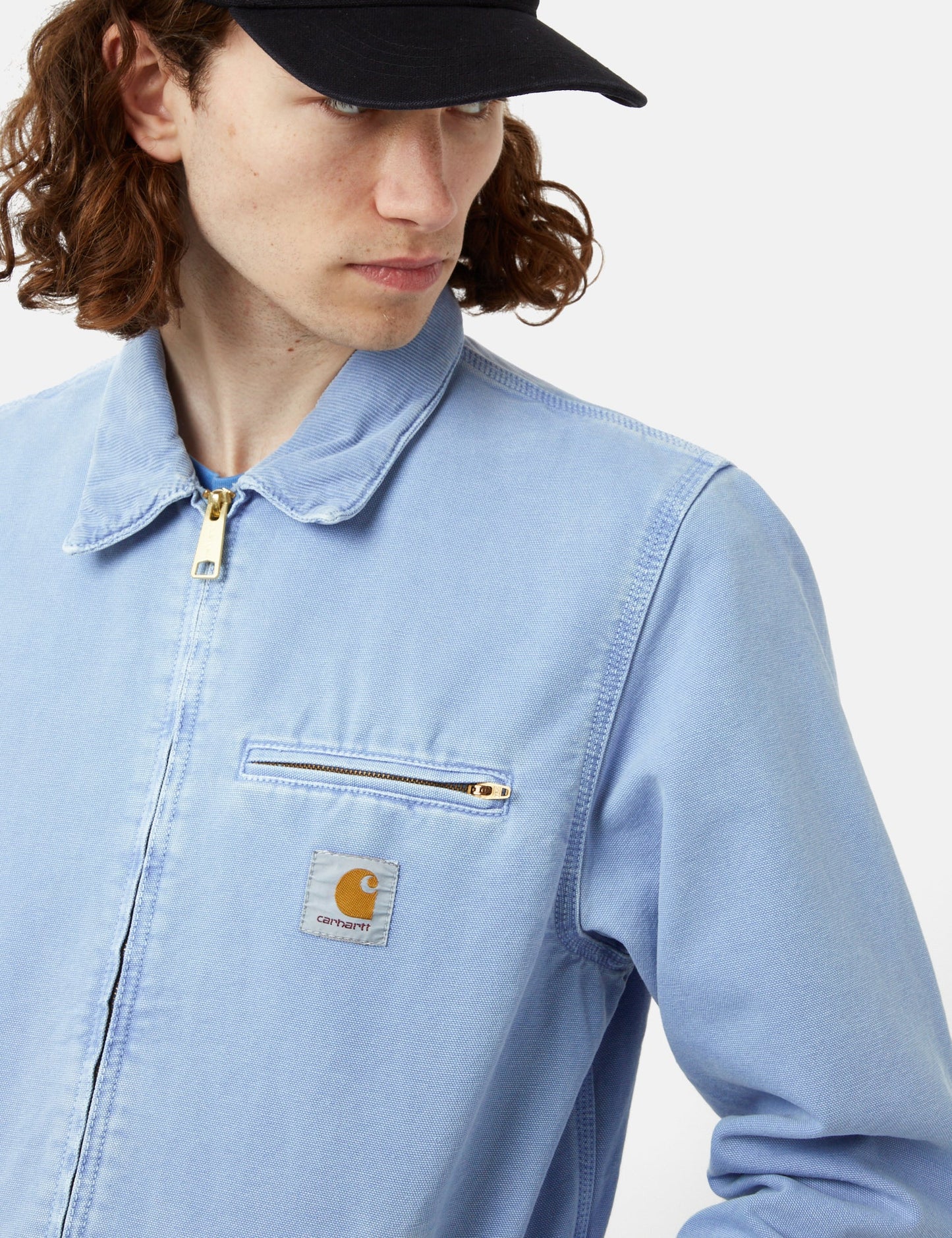 Detroit Jacket (Bio) - Piscine Blue