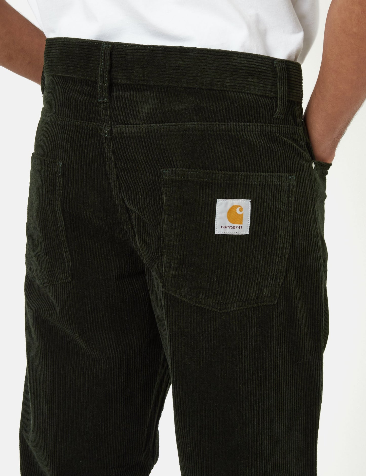 Newel Cordhose (Relaxed) - Dark Cedar Green