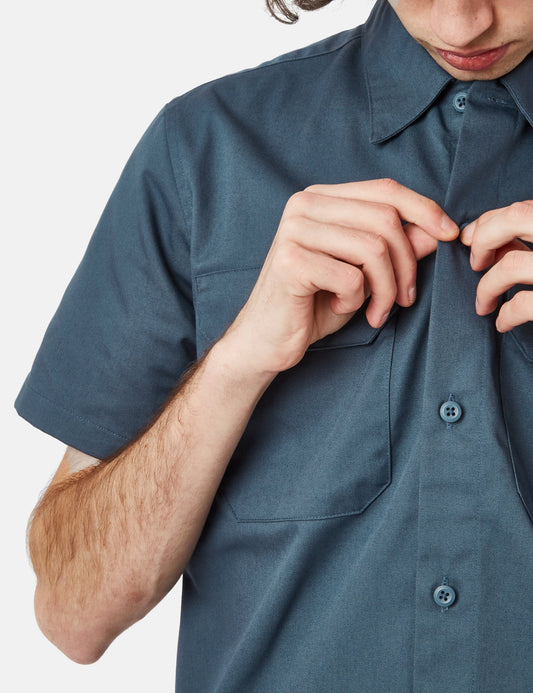 Chemise Master (Coupe Classique) - Bleu Orage
