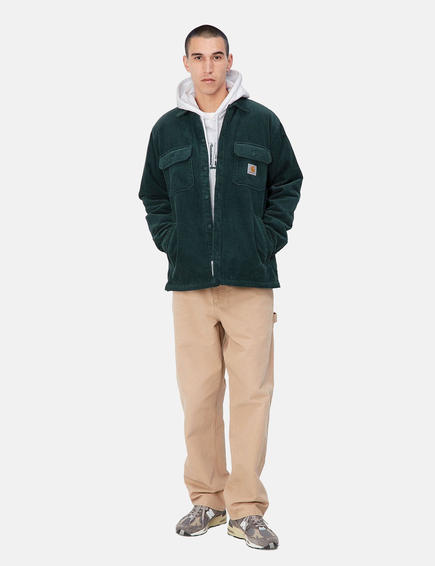 Overshirt Whitsome – Wacholdergrün