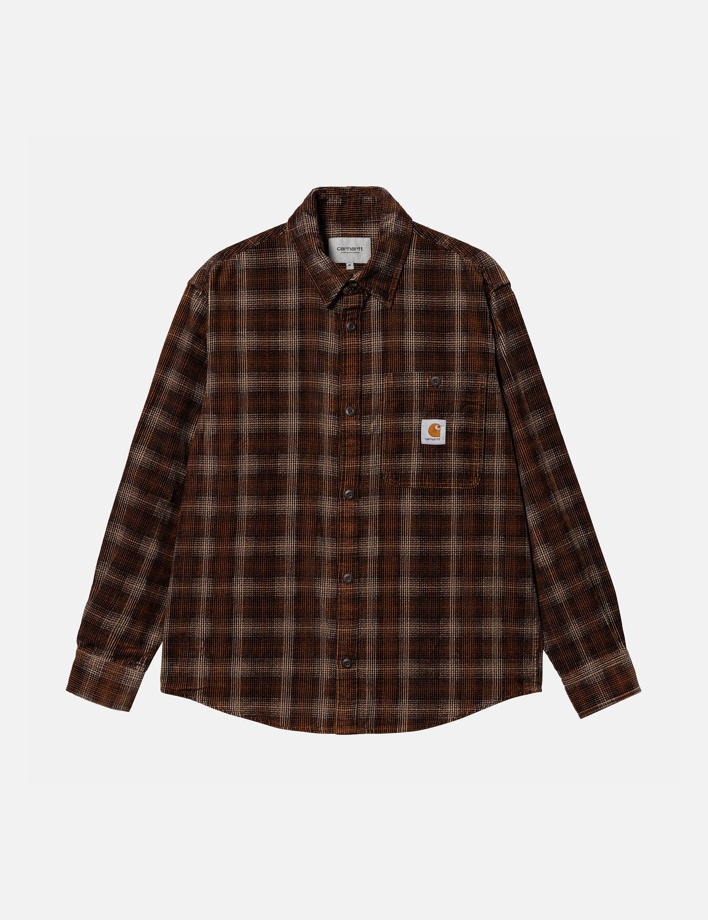 Chemise en velours côtelé Flint (motif Wiley à carreaux) - Hamilton Brown