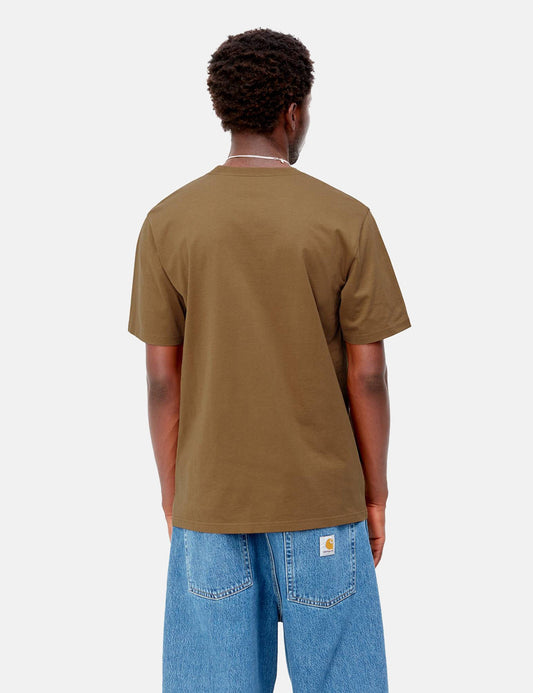 T-shirt à poche - Jasper Camel