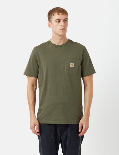 Pocket T-Shirt – Seegrün