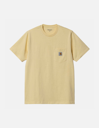 Pocket T-Shirt (Regular) - Zitronengelb