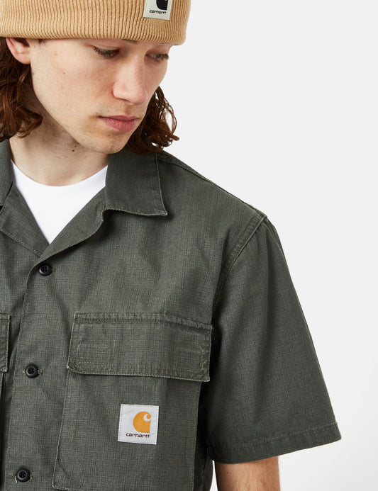 Wynton Hemd (Ripstop) - Jura Green/Yucca Green