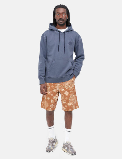 Kapuzenpullover Verse Patch – Enzianblau