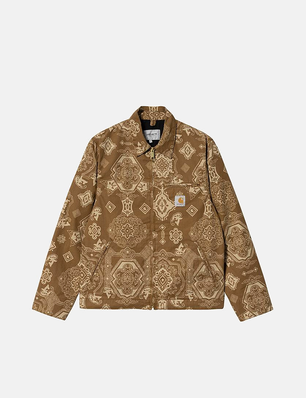 Detroit Verse Print Jacke - Hamilton Brown