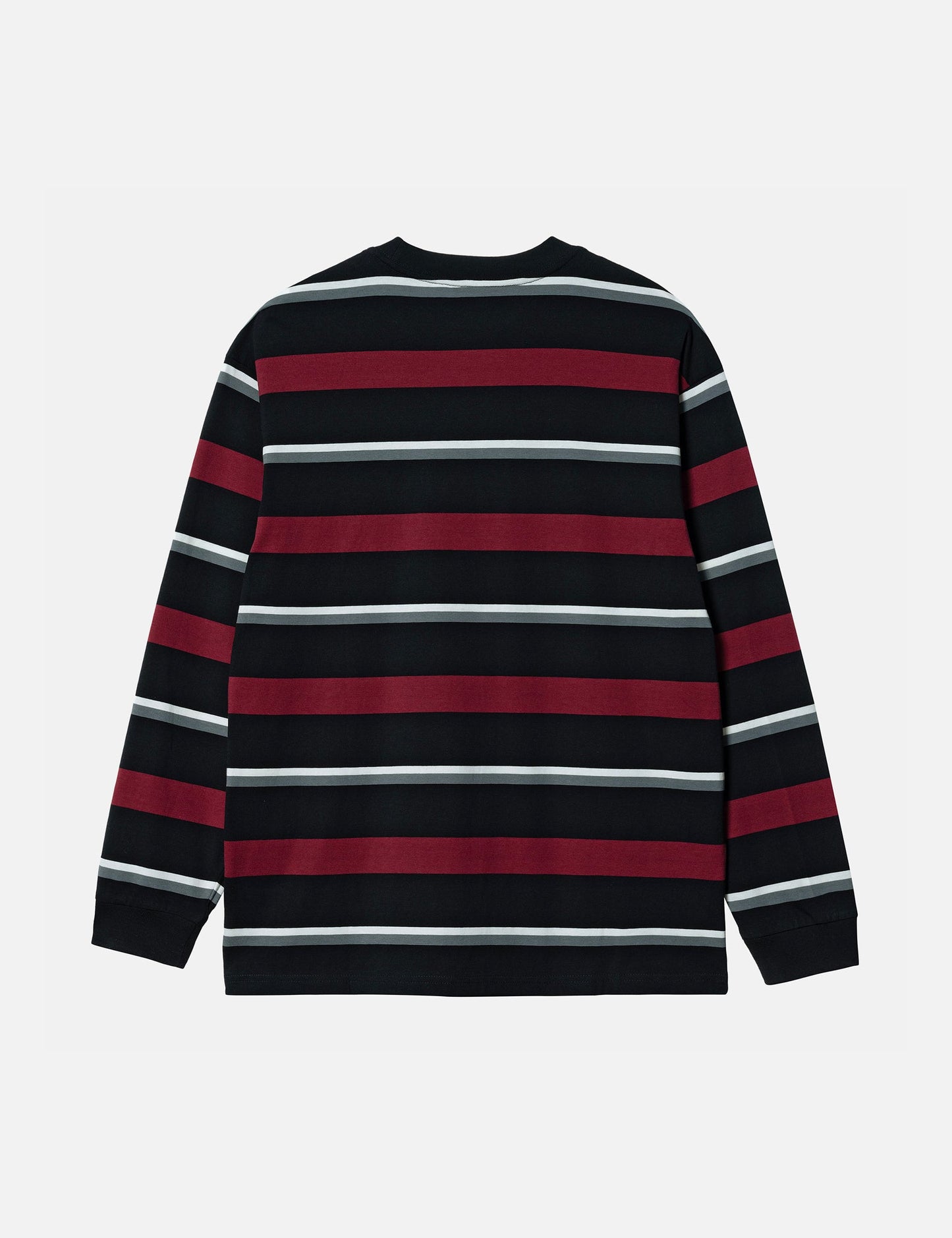 T-shirt à manches longues Bowman Stripe - Rouge corvina