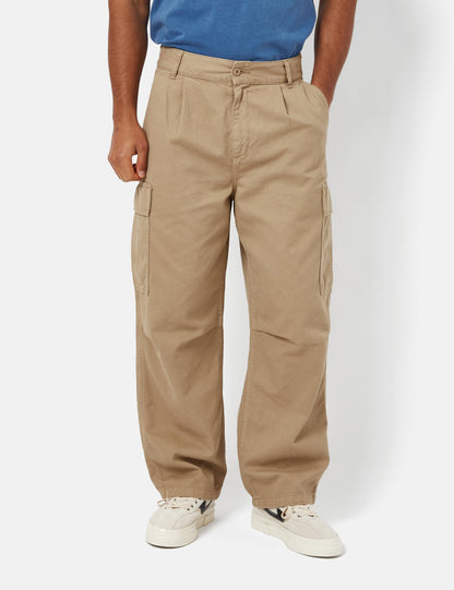 Pantalon Cargo Cole (Coupe décontractée) - Marron Cuir