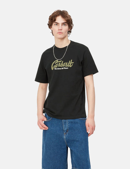 T-shirt "Old Tunes" (Bio) - Noir