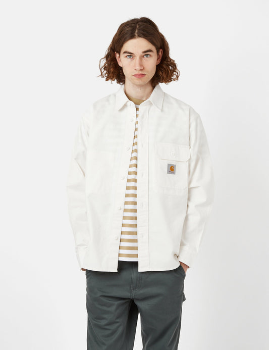 Reno Hemdjacke (Garment Dyed) – Off-White