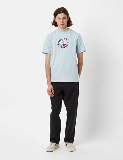 T-shirt Maître Nageur (Bio) - Bleu Icare